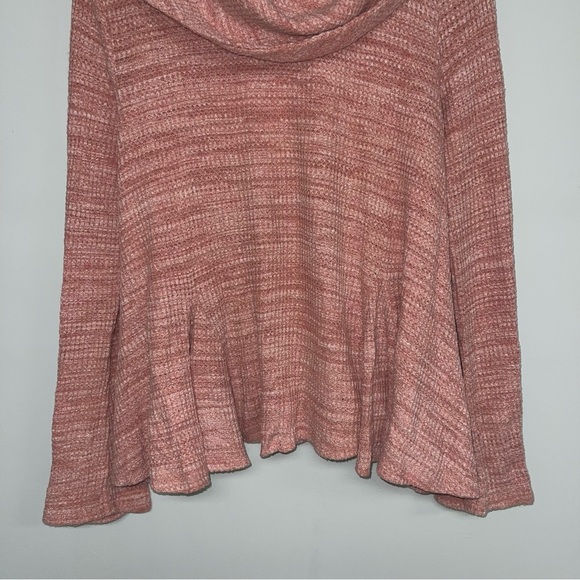 Anthropologie Postmark Sweater Size Small Pink "Maurisa" Cowl Neck Long Sleeves - Picture 4 of 11